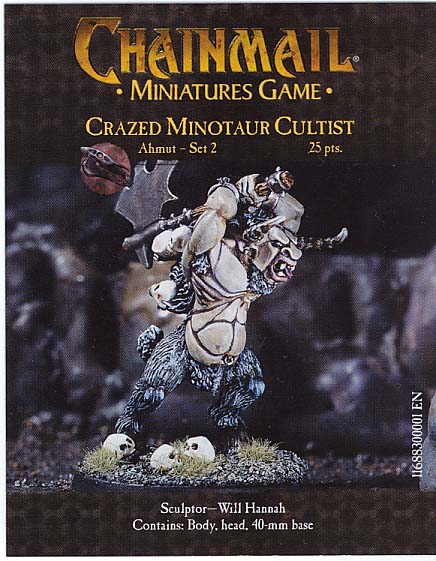 Crazed Minotaur Cultist card
